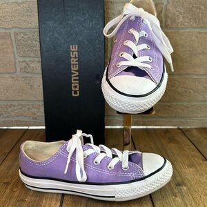 Converse Frozen Lilac Chuck Taylor All Star Junior's Ox Lace Up Low Top/Sz 1